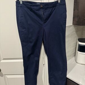 J. Crew Deep Blue Trousers